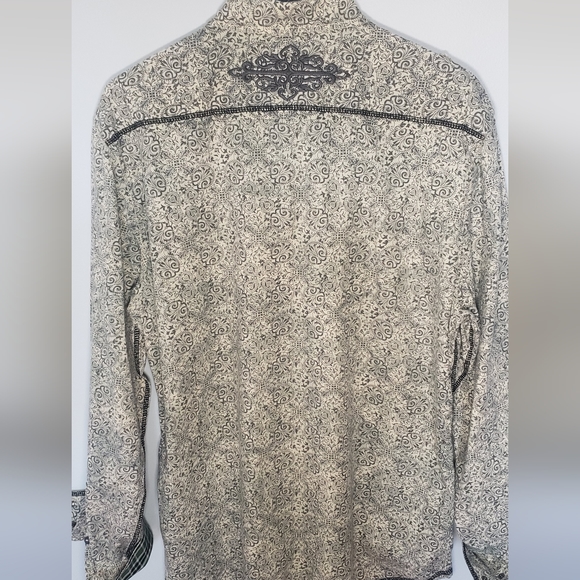 Mens long sleeve button up shirt - Picture 3 of 5